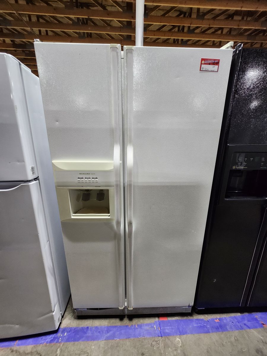 KitchenAid Side-by-Side Refrigerator - White Finish