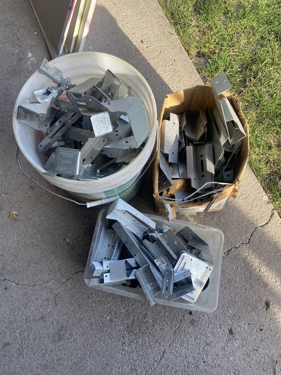 Assorted Simpson Ties/Brackets