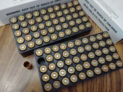 (100) primed 9mm brass