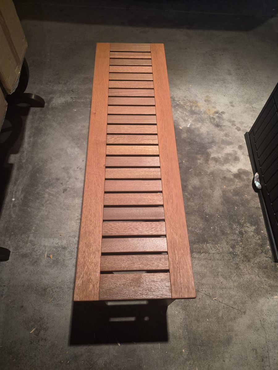 Outdoor Bench Beige 