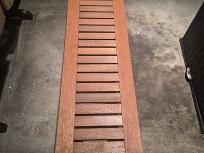 Outdoor Bench Beige