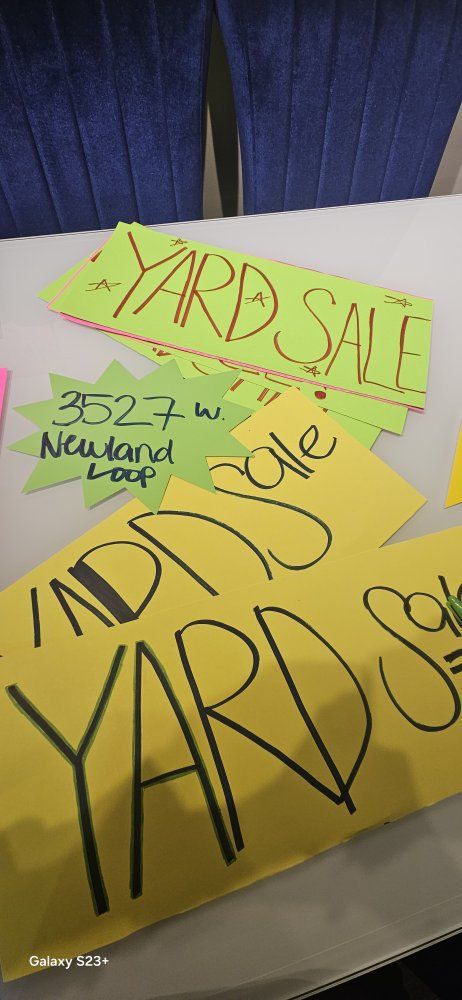 YARD SALE
