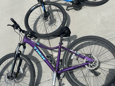 Pair of Trek marlin bicycles
