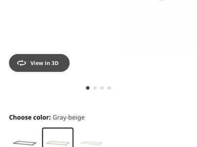 Ikea Komplement Glass Shelf