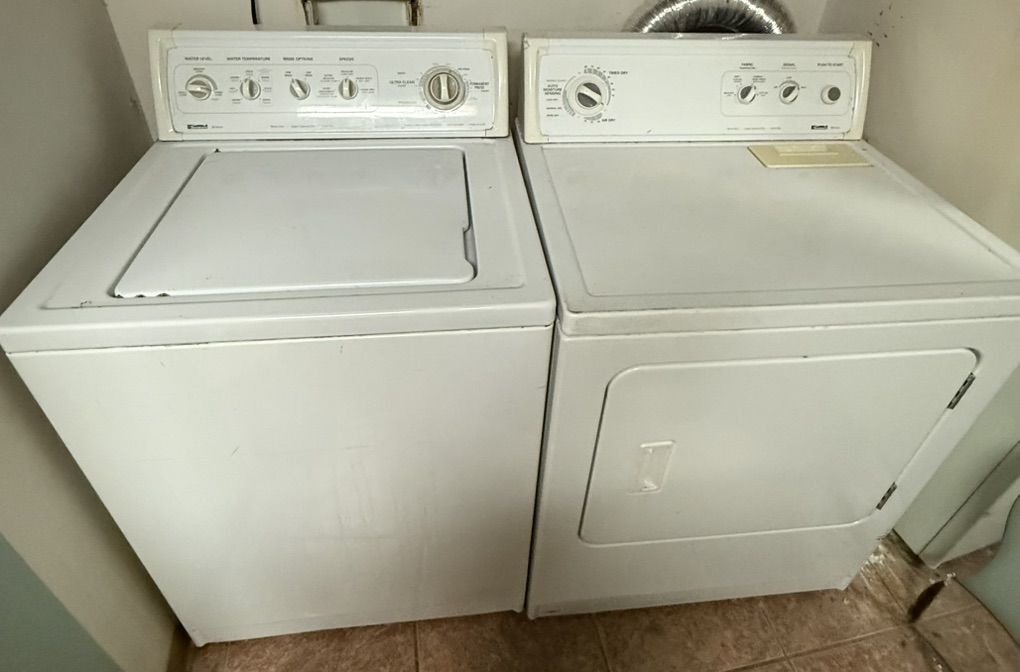 Washer and Dryer Super Capacity