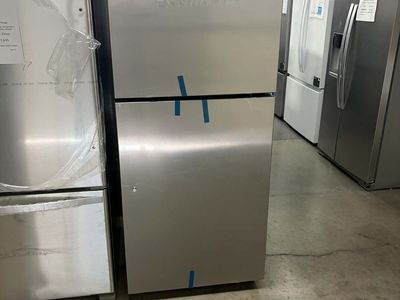 NEW MAYTAG 30 INCH 19 C FT STAINLESS TOP FREEZER FRIDGE
