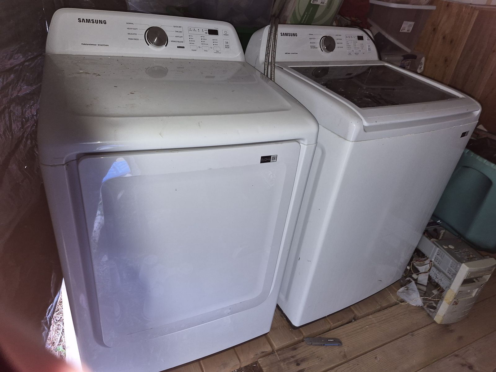 Samsung Washer and Dryer