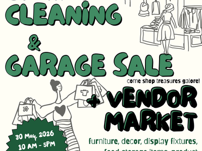 Several Local Businesses' Spring Cleaning + Garage Sale