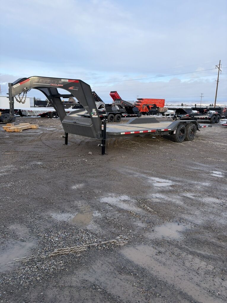 Horizon 24' Goosneck Tilt Trailer 8k Axles