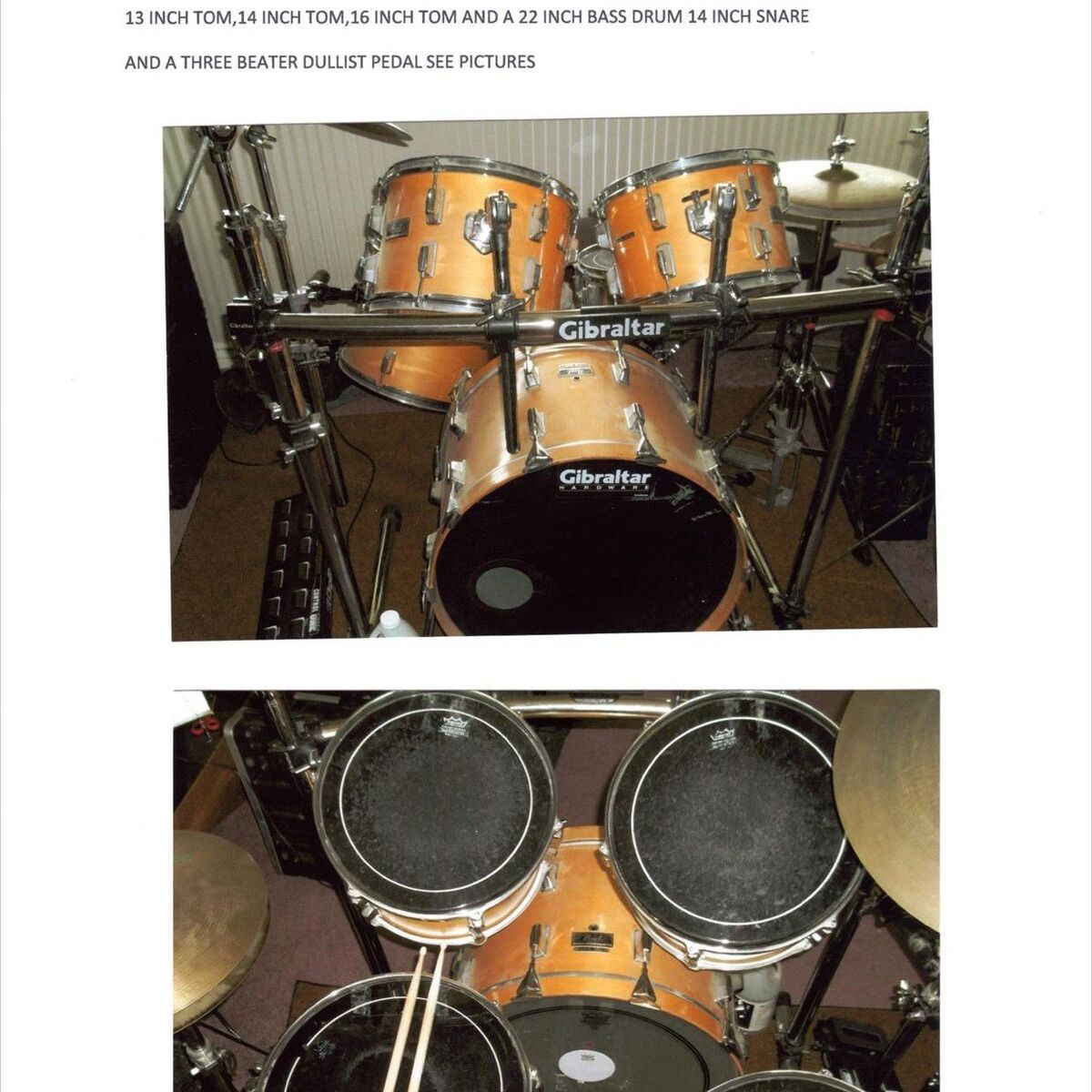 Pearl drums collector set