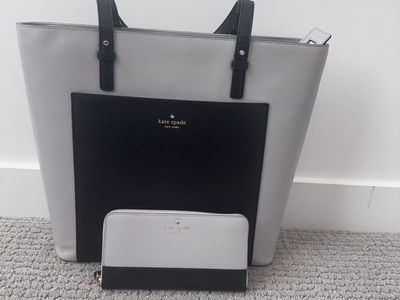 Kate Spade Saffiano Leather Tote and Wallet