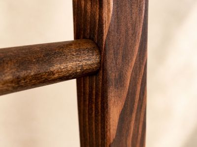 Handmade Rustic Blanket Ladder