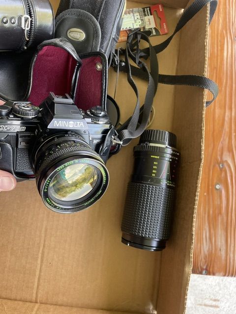 Minolta X- 700 and extra lens