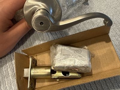 4 count Design House bed & bath privacy lever set