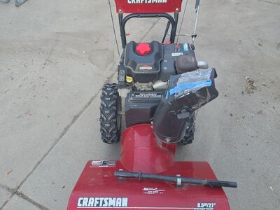 Craftsman 27 inch snow blower