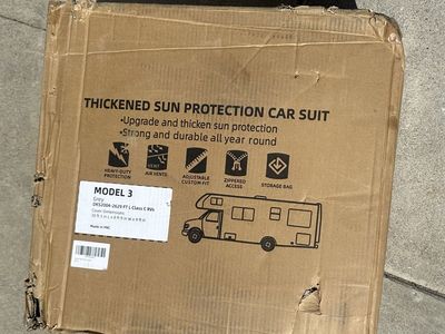 New Class C RV Cover