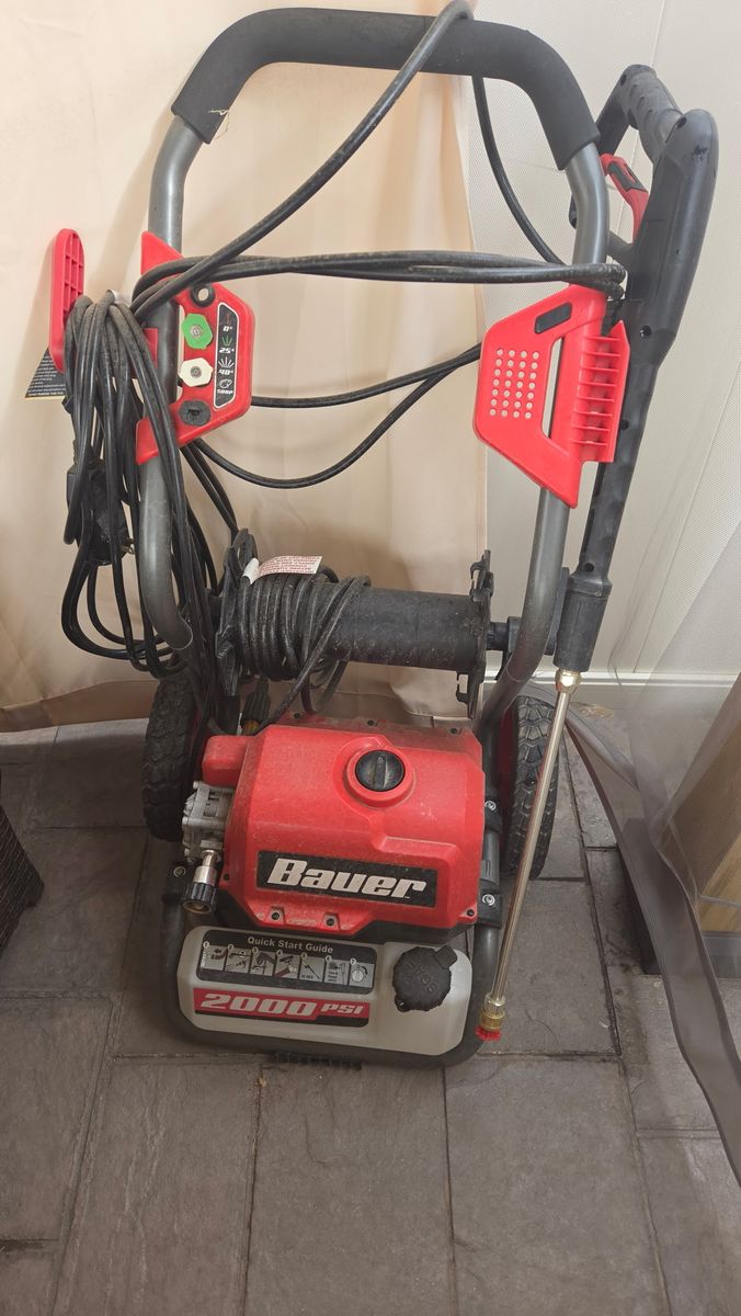 Bauer 2000 PSI Electric Pressure Washer