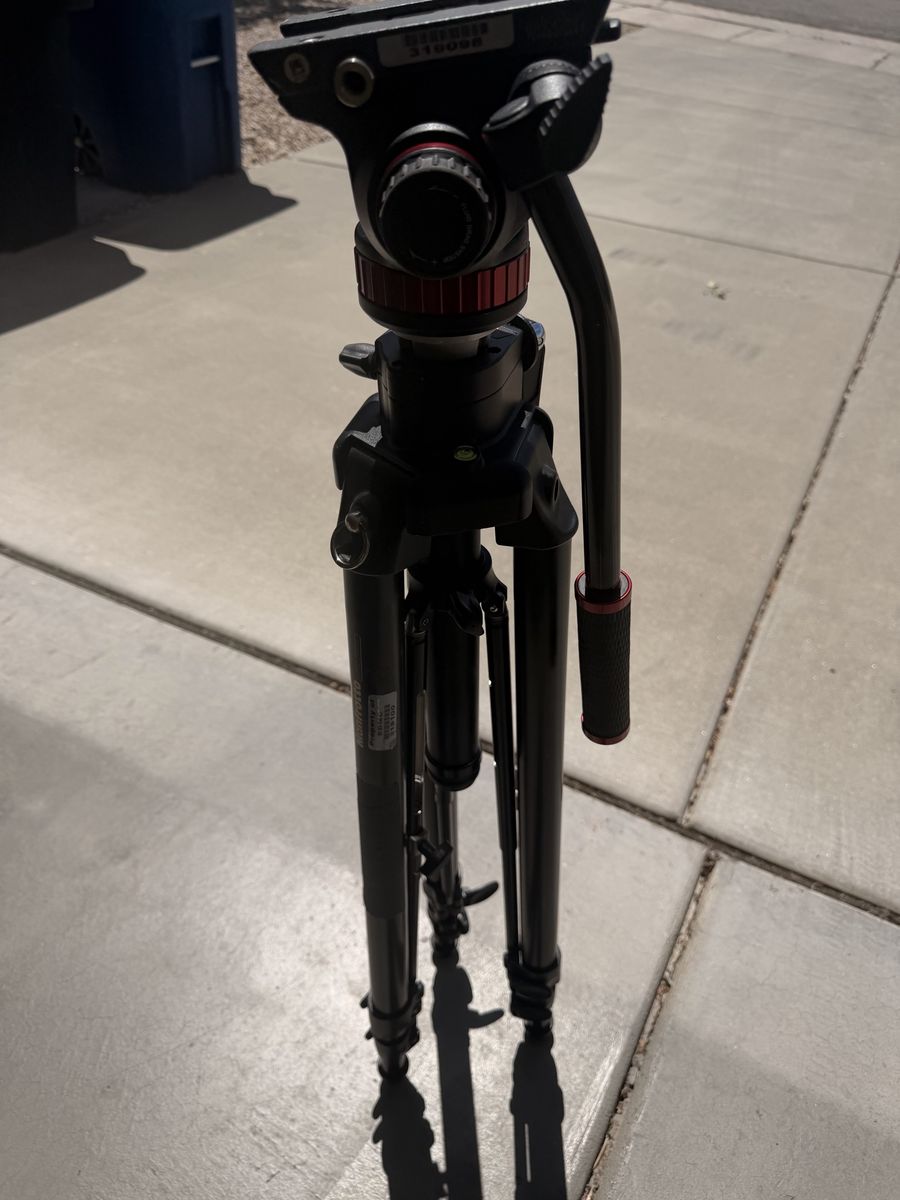 Manfrotto MVH502AH 502HD Pro Fluid Video Head Flat Base