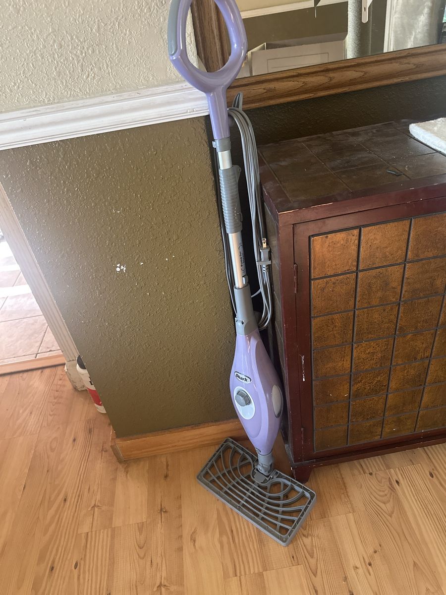 Shark Steam Mop - Purple and Grey Corded Electric Floor Cleaner