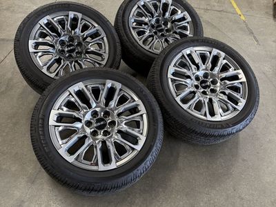 NEW 2025 gmc 1500 Denali ultimate 22in wheels/ 285/45/22 Michelins