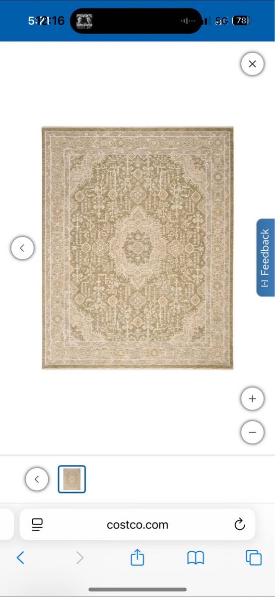 Nourison Home Area Rug 8' x 10' Green Colors