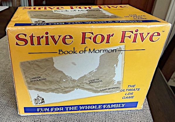 Vintage Book of Mormon Game