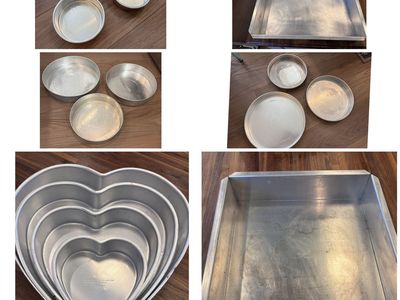 Assorted Cake Pans $5 Each