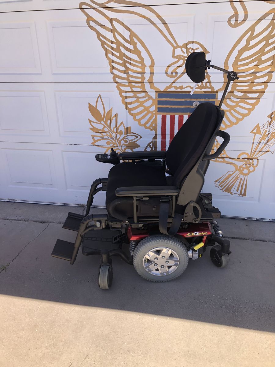 Quantum Q6 Edge Power Wheelchair with Tilt and Elevating Features