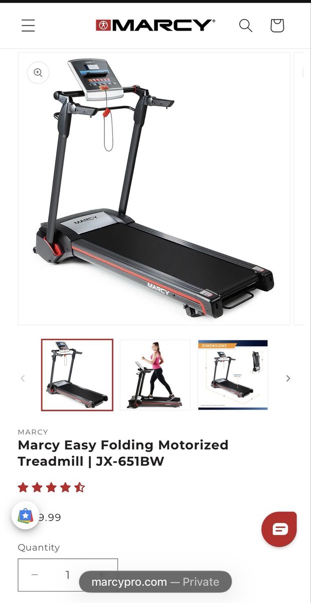 Marcey treadmill
