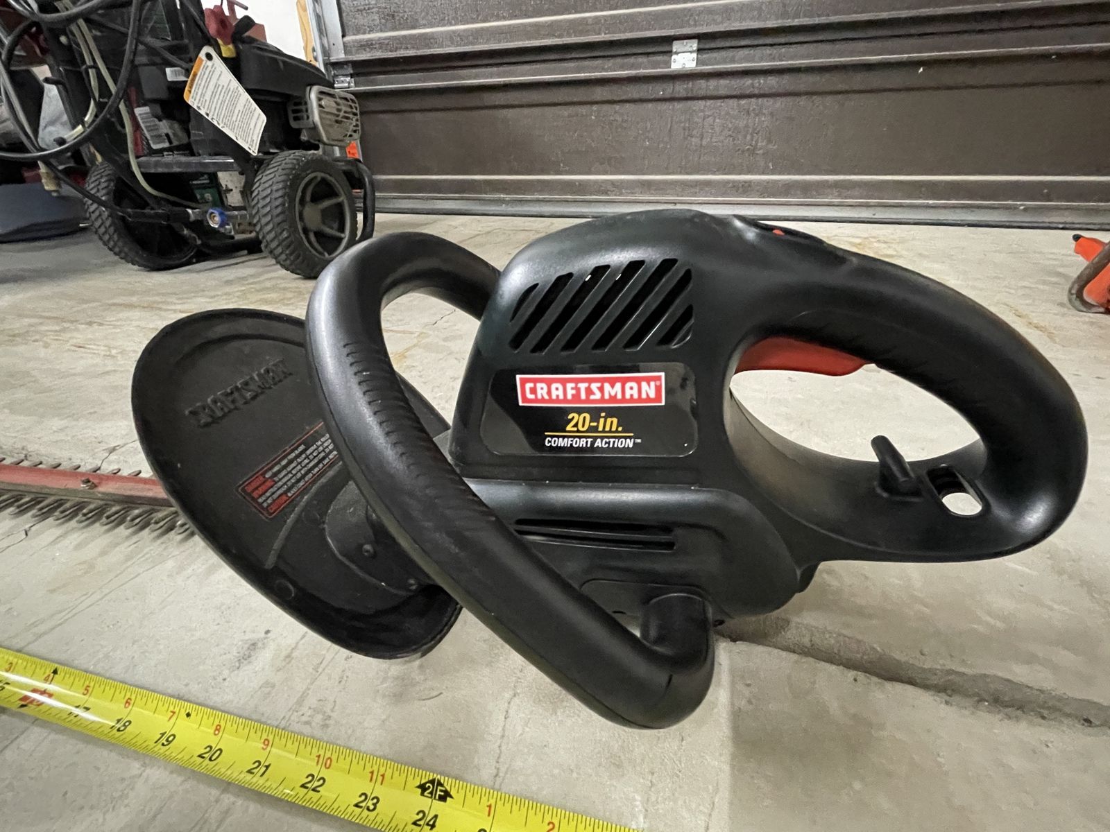 Craftsman 20-in comfort action hedge trimmer