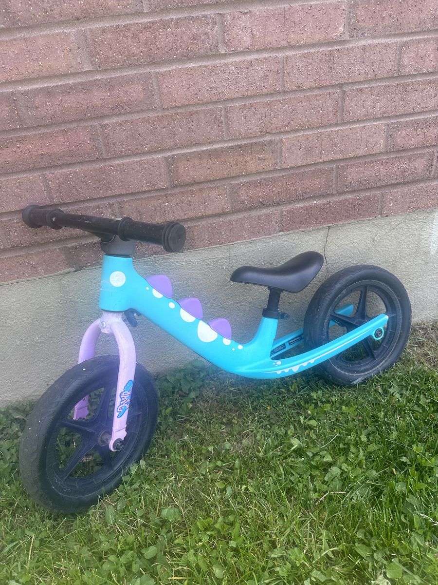 Dinosaur balance bike 