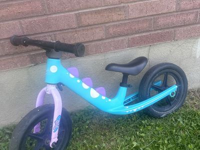 Dinosaur balance bike
