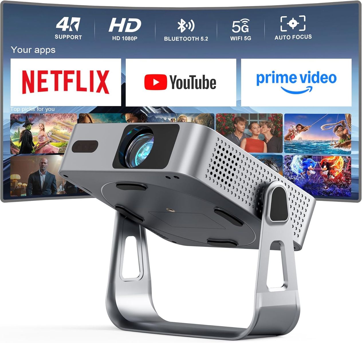 *New* Portable 4K Home Theater Projector
