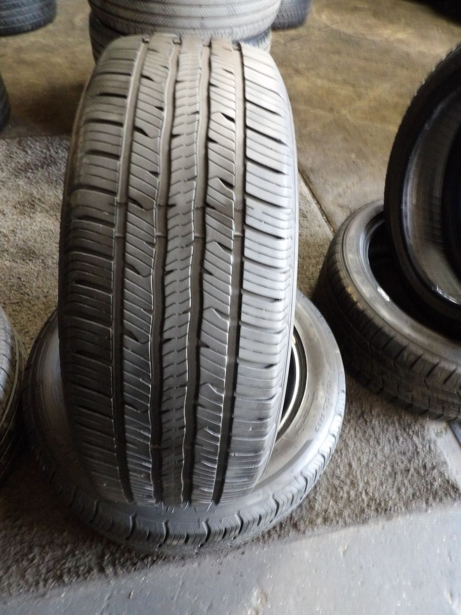 215/55R17 BFGOODRICH ADVANTAGE PAIR OF TWO USED TIRES