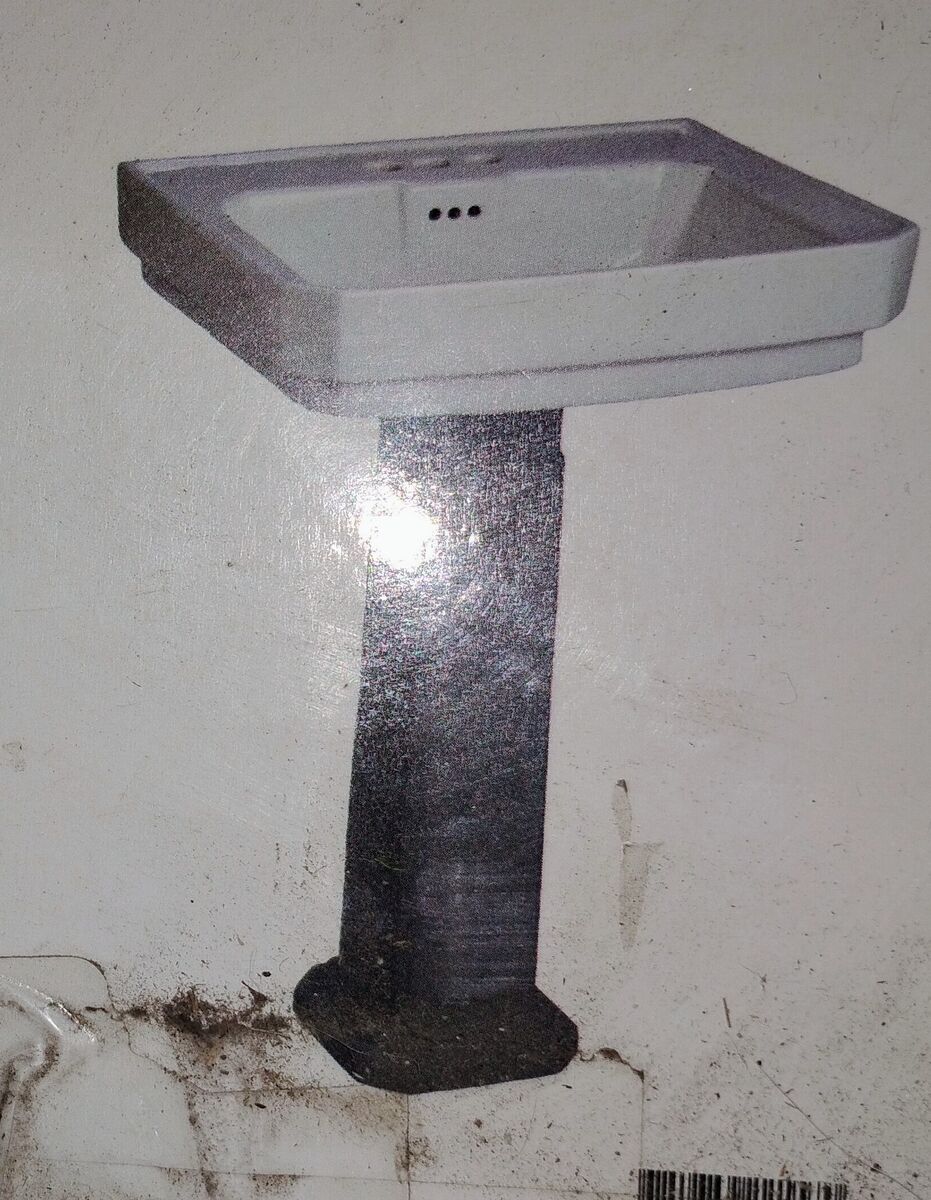 Pedestal Sink Combo