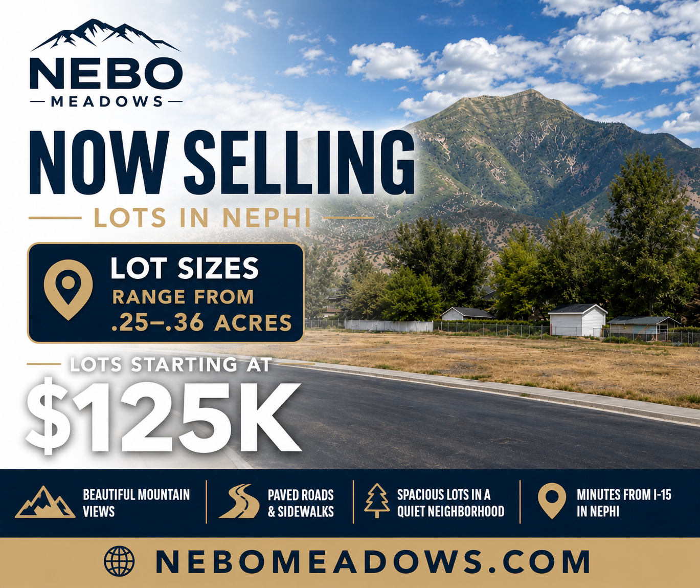 Residential Lots in Nephi