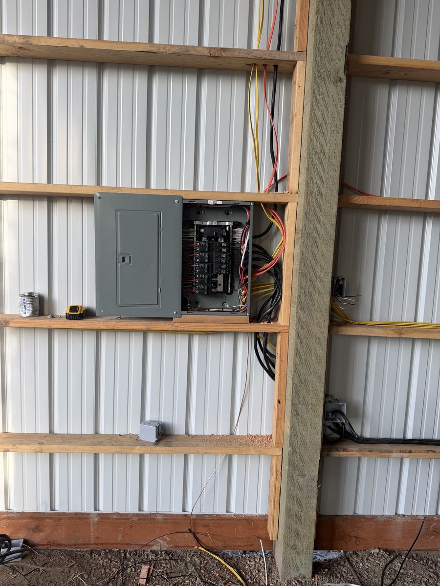 We wire shops electric