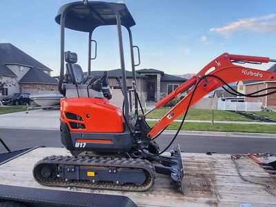 New Kubota U17 mini excavator
