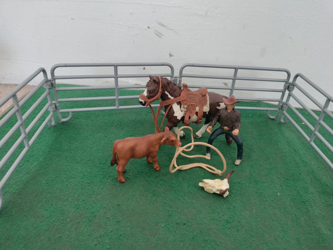 Schleich calf roper