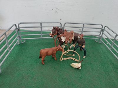 Schleich calf roper