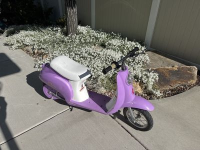 Kids moped electric scooter