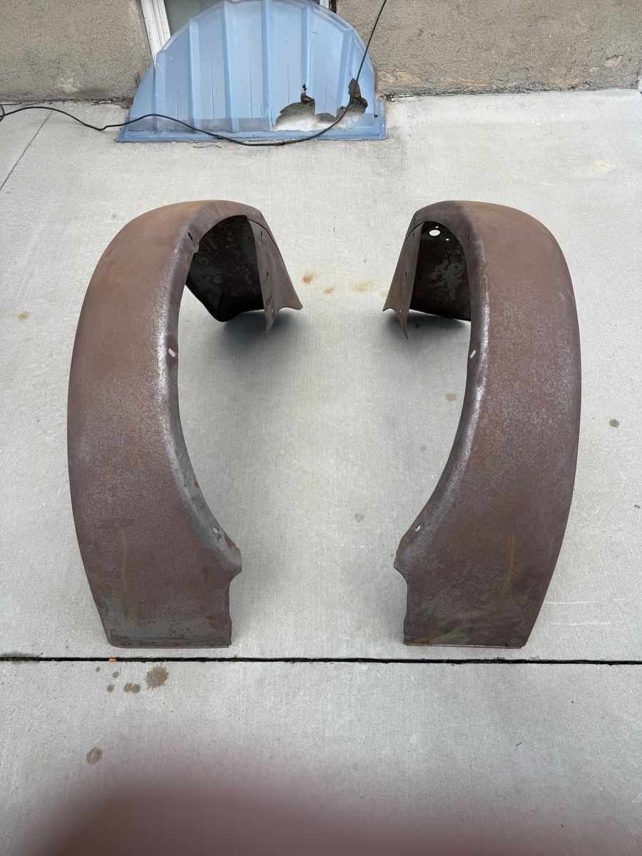 1928/1929 Ford Model A Sedan Rear Fenders