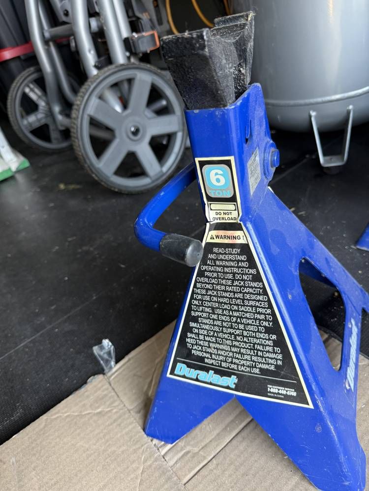 Duralast 6-Ton Jack Stands (Pair)