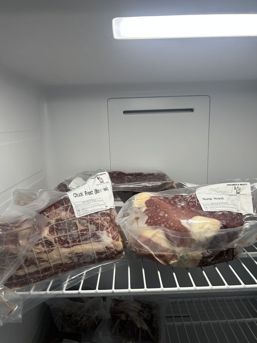 Black angus rump roasts