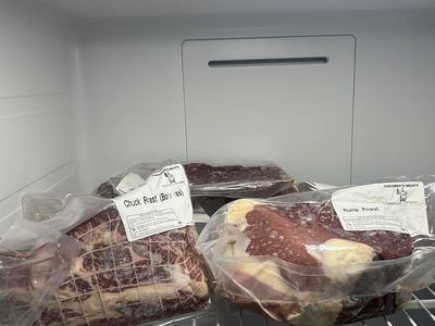 Black angus rump roasts