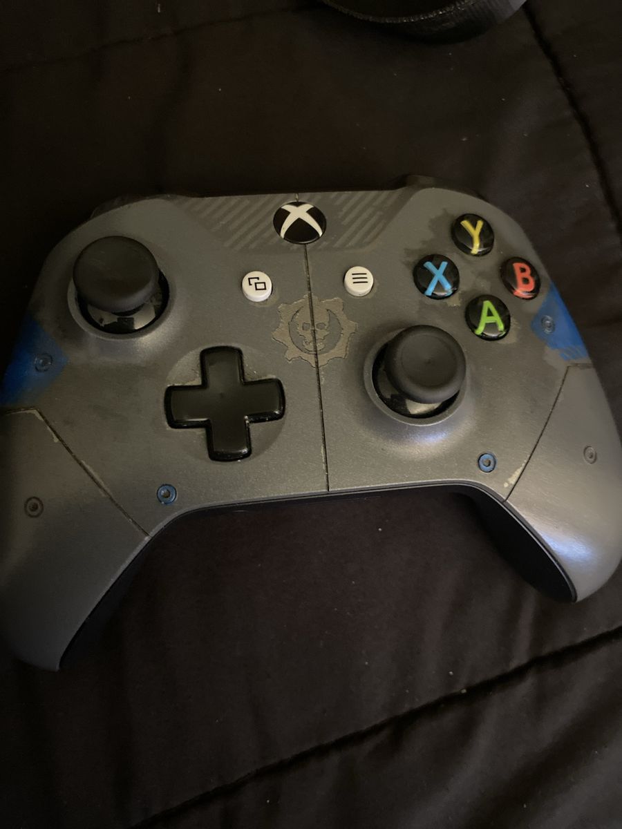 Microsoft Xbox One Controller - Gears of War 4 Crimson Omen Limited Edition (Gray)