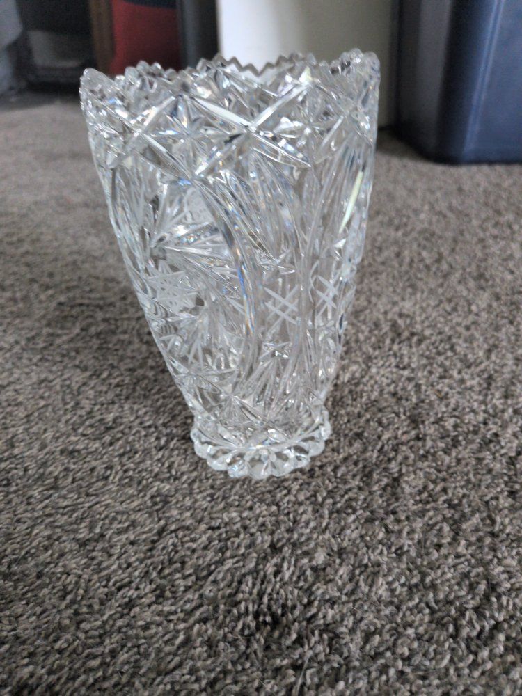 Real Crystal Vase