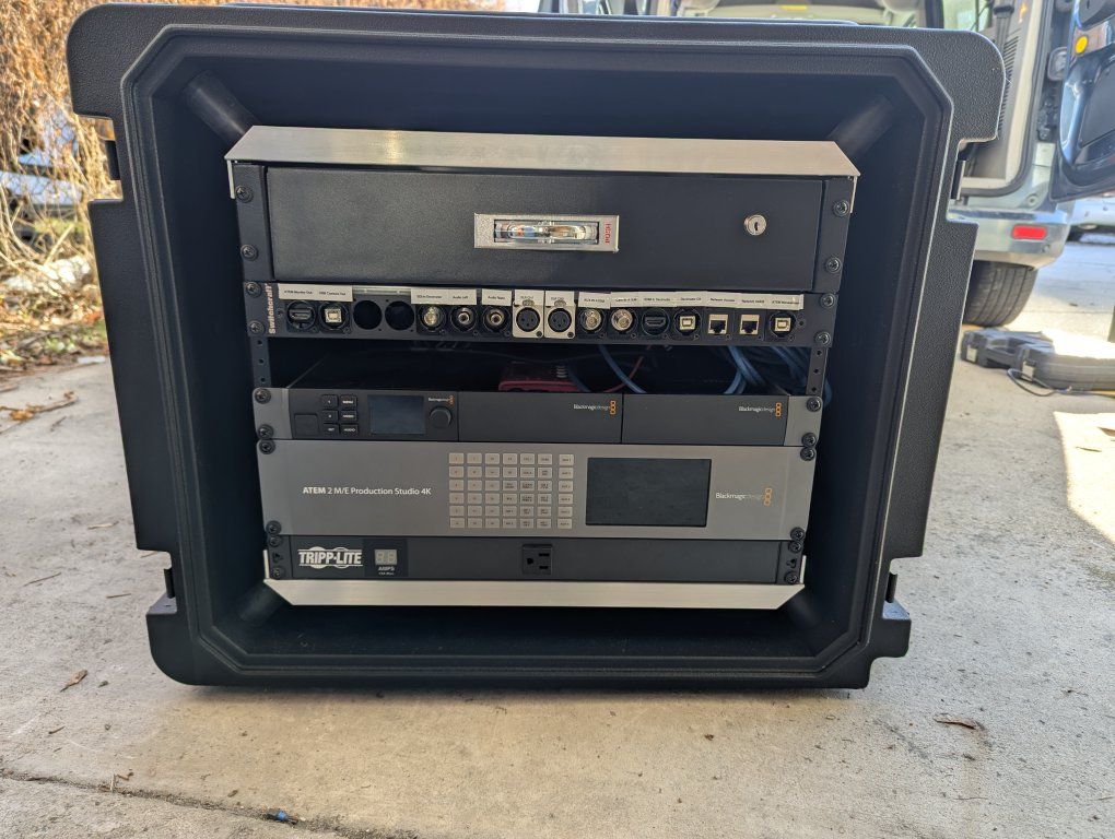 Live Music Production Case! Blackmagic Design ATEM