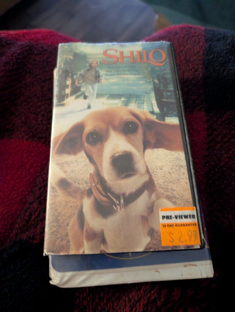 Shiloh the movie on vhs