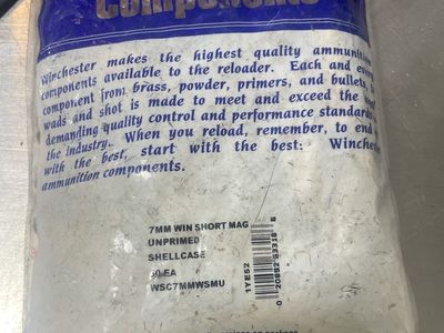 7mm Winchester Short Mag Brass